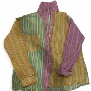 Wild Fable Colorful Striped Shirt